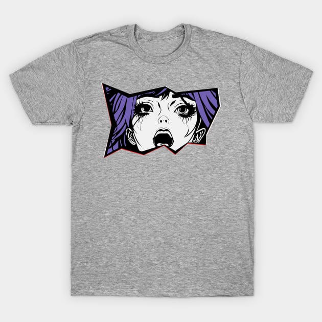 Ahegao and Anime Girls T-Shirt by Bongonation